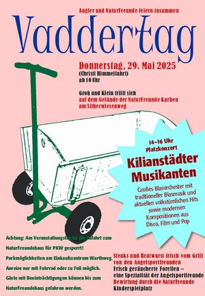 Vaddertag bei den NaturFreunden – Geselligkeit, Musik und Genuss für die ganze Familie