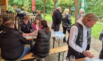 Zünftiges Oktoberfest mit Stimmung, Musik und bayerische Schmankerl